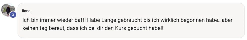 Keinen Tag bereut, hätte nur früher anfangen sollen